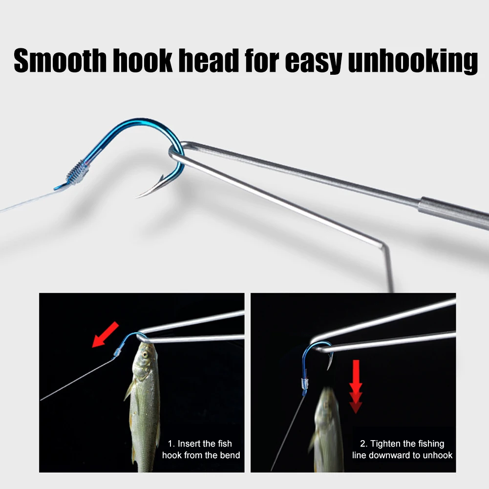 Fish Hook Remover Hyperbola Embedded Hook Extractor Adjustable Fishing  Tackle Accessories for Crucian Carp Grouper - AliExpress