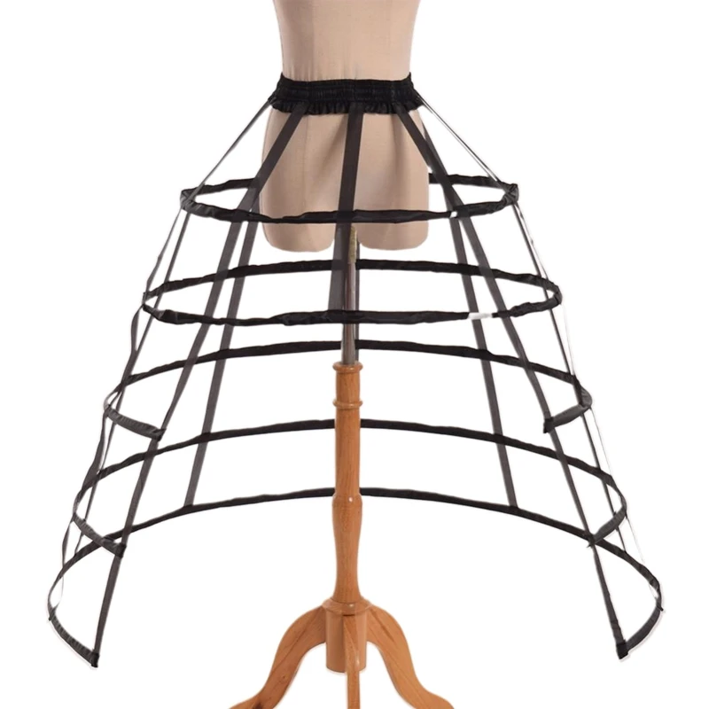 Jupons pour femmes jupon sans cerceaux jupe Crinoline 3