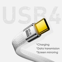 NEW 40Gbps 8K 60Hz PD 240W USB4 Type C to C