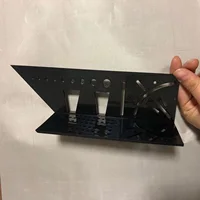New Carpenter Line Square Measuring Ruler 45 Degree Line Ruler Woodworking Scribe Mark Line Gauge T-Type Ruler 2