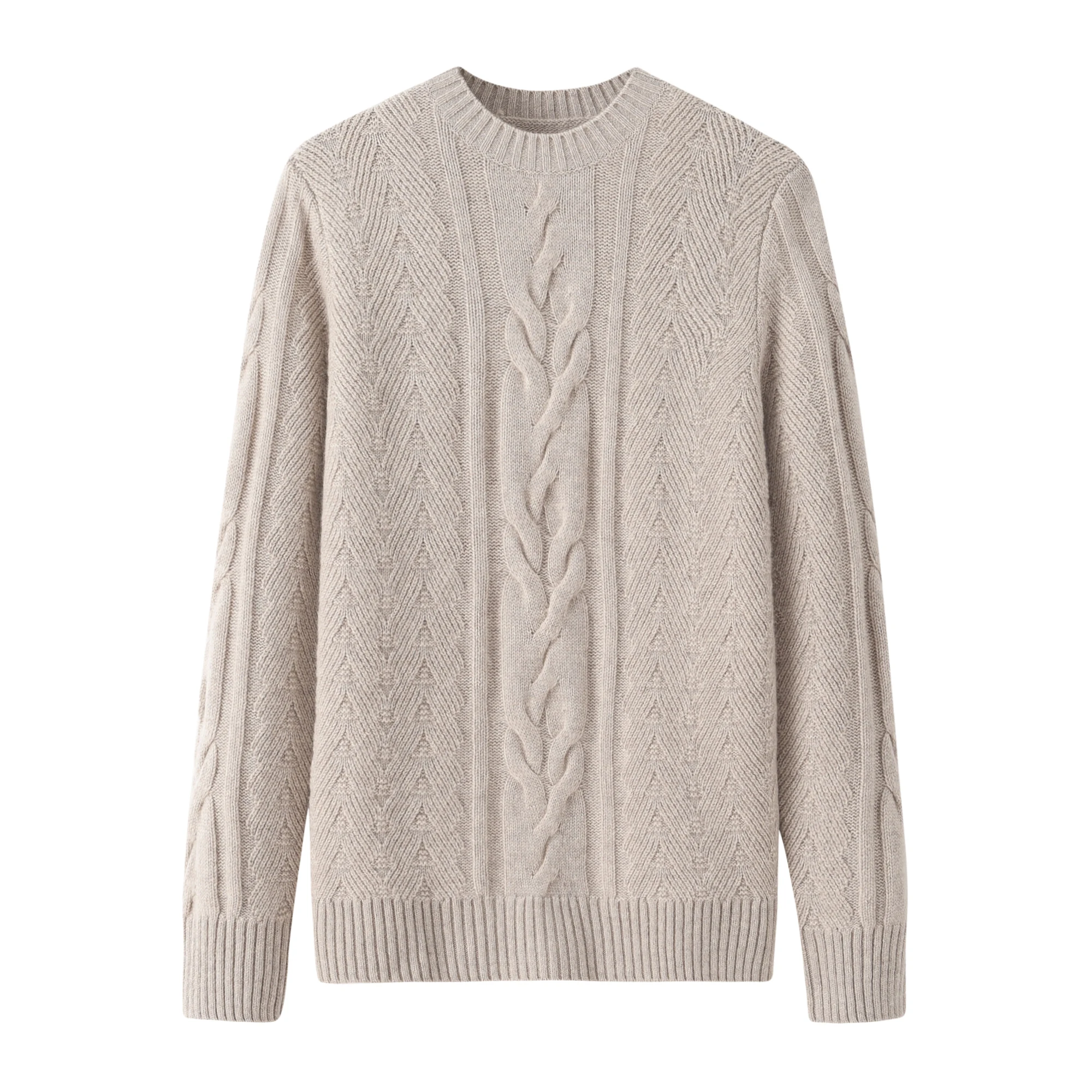 

Men Design Fashion Sweater Winter Warm Luxury 100% Cashmere Knitted Sweater Thick Smart Casual Winter Business