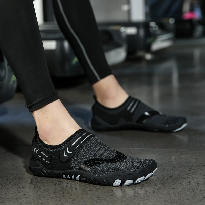 Size 28-46 Barefoot Five Fingers Shoes Men Women Wading Shoes Dive Boots Kid Non-Slip Beach Swimming Water water shoes aqua shoes barefoot shoes