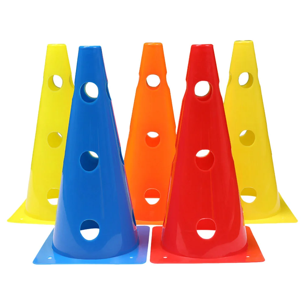 

Plastic Marker Cone Football Flexibility Training Obstacles Hollow Out Training Goal Skating Marker Goal Cones For Roller