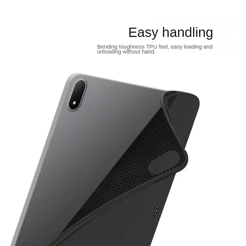 Durable Silicone Anti-Drop TPU Soft Tablet Case, 13.2-Inch
