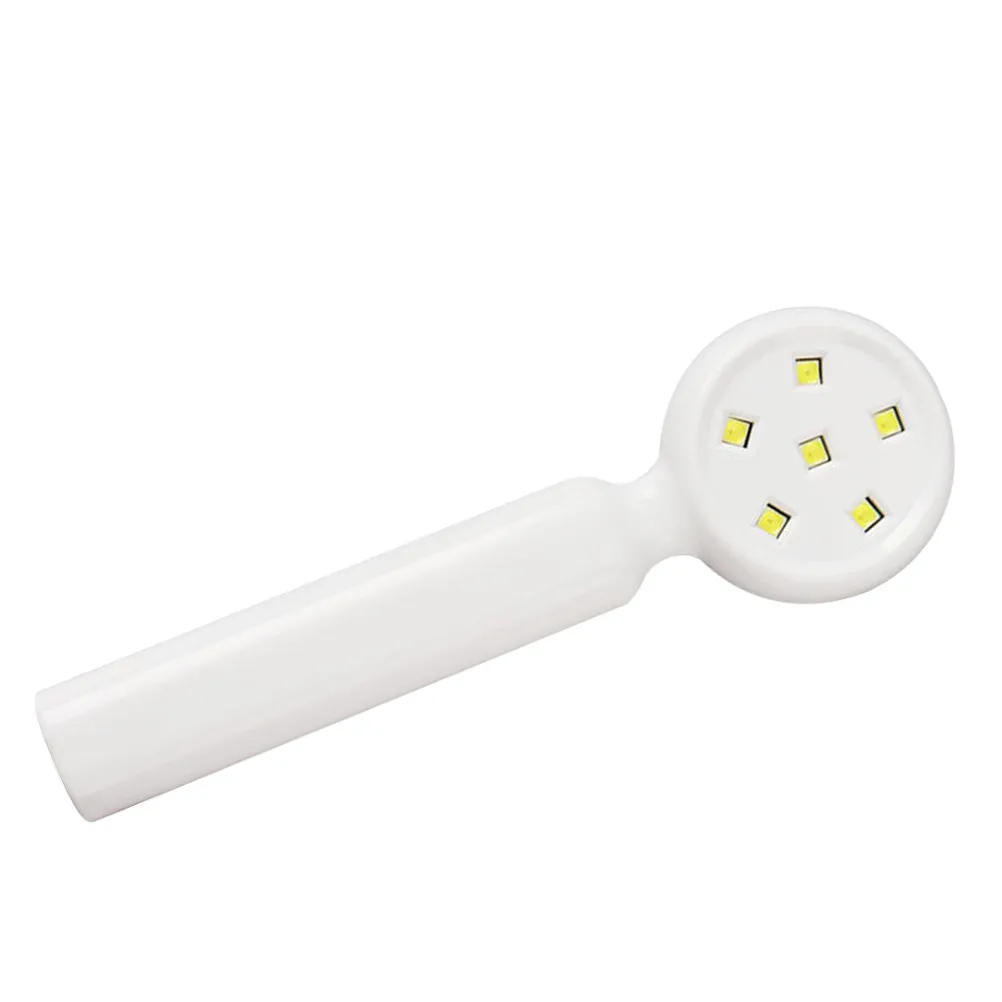 가벼운 휴대용 UV LED 네일 램프, 컴팩트 젤 네일 라이트, 빠른 경화, 피..