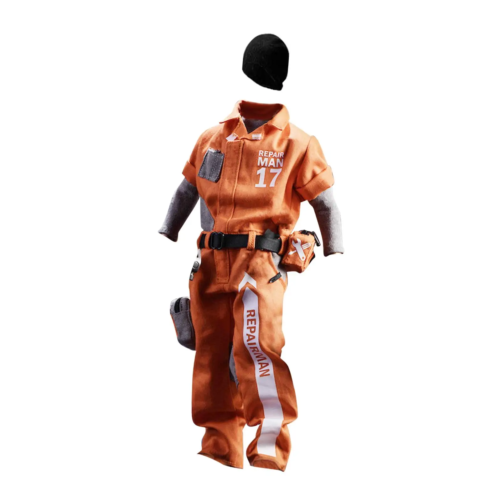 

1/6 Coverall Outfits for 6 inch Collectable Action Figures Costume