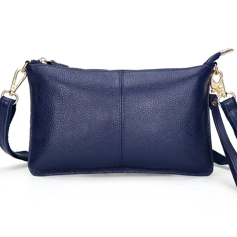 Women Genuine Leather Clutches Shoulder Bags Crossbody Bags