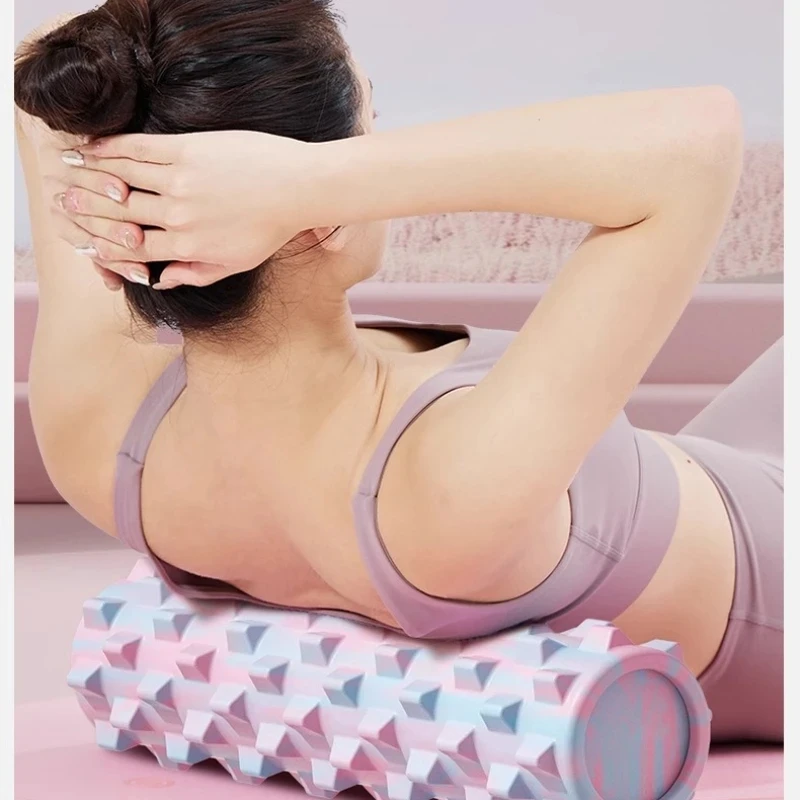 폼 요가 롤러 딥 티슈 마사지기 근육 마사지, 근막 트리거 포인트 릴리스, 운동, 요가, 필라테스 및 스트레칭용
