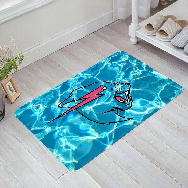 Mr B-Beast Blogger Floor Mat Rugs Carpet Entrance of House Aesthetic Room Decoration Home Kitchen Rug Carpets Balcony Foot Door