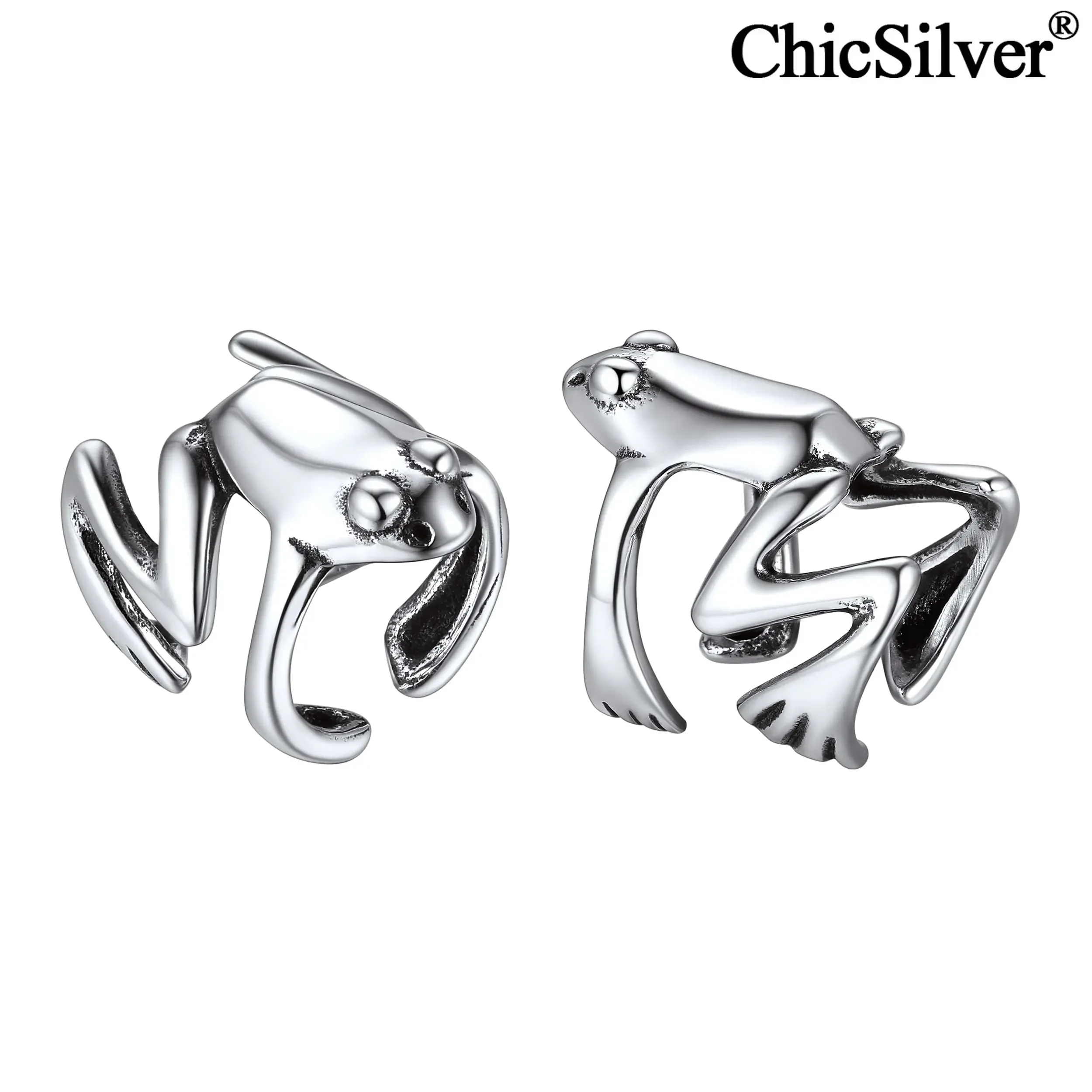 Climber Earrings For Women Women Tree Frog Earring Cuff 925