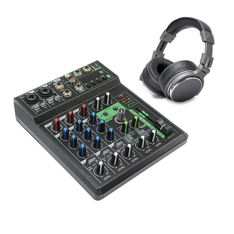 

16Dps Recording Mixers 4-Channel Portable Usb Mixing Console Audi Music Equipment Digital Audio Mixer