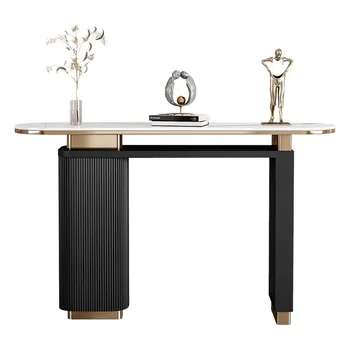 Tavoli consolle moderni dal design glam Ingresso unico di lusso Consolle semplici Consolle estetiche Meuble Mobili per soggiorno