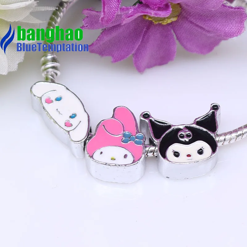 wholesale DIY Fashion Children's cartoon Charm accessories for diy jewelry alloy pendants alloy beads bracelets ENM954