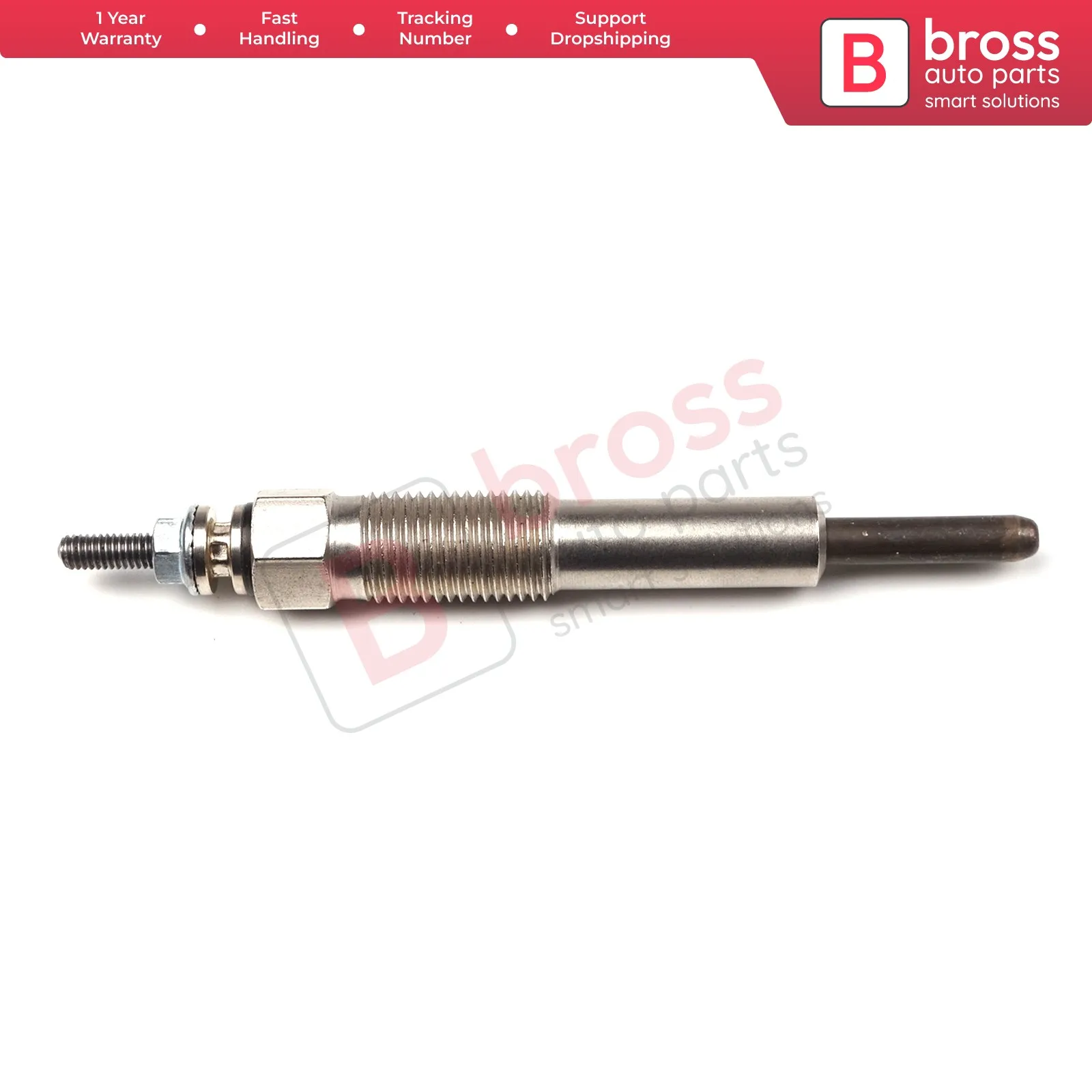 

Bross BGP81 1 Piece Heater Glow Plug 20.5 Volt ME017010, GJ54MI, ME017009, ME017013 for Mitsubishi Canter Rosa 4D30 Top Store