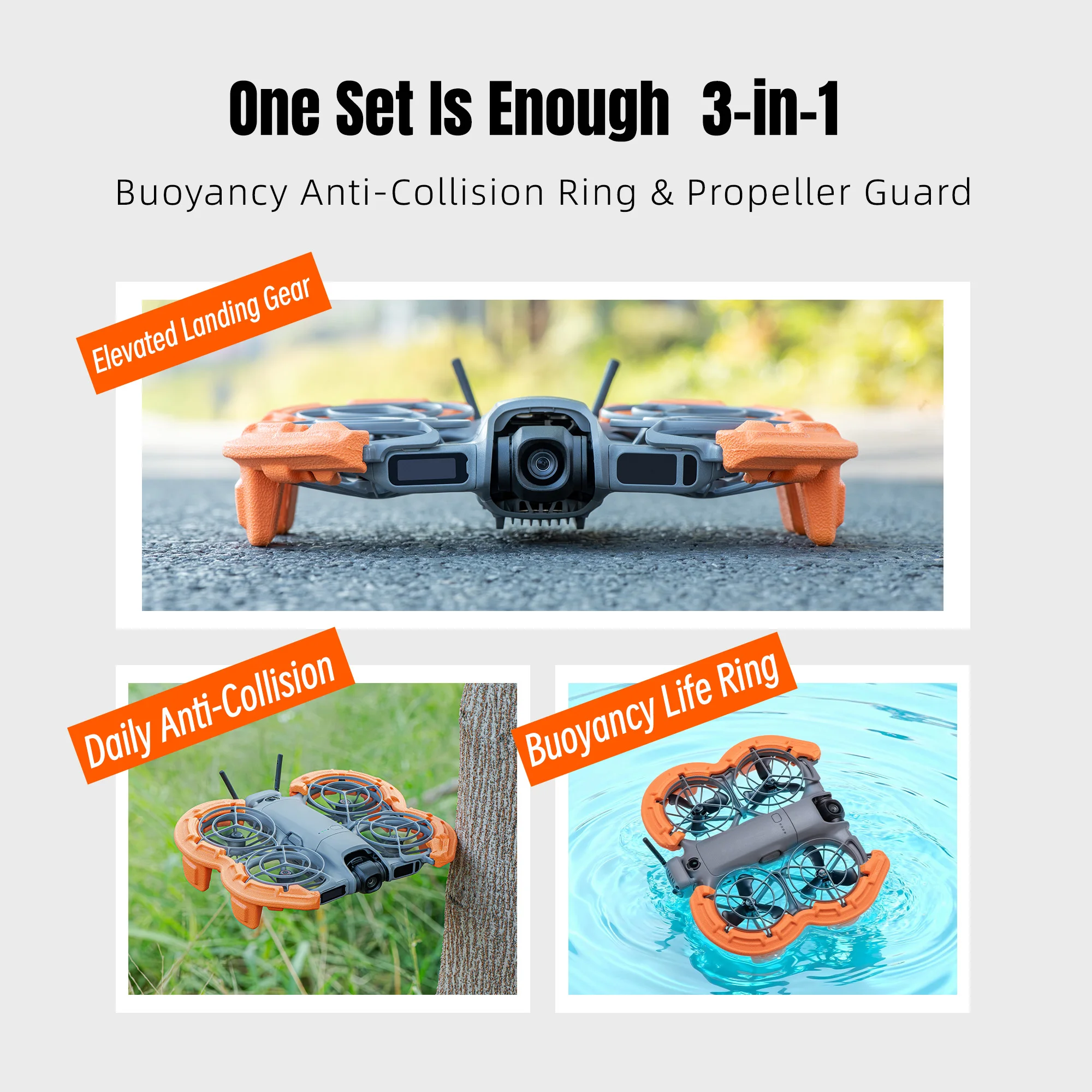 Floating Propeller Guard and Anti-Collision Ring