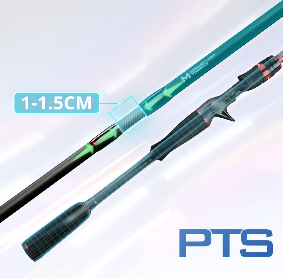 KastKing Max Steel Rod Carbon Spinning or Casting Fishing Rod