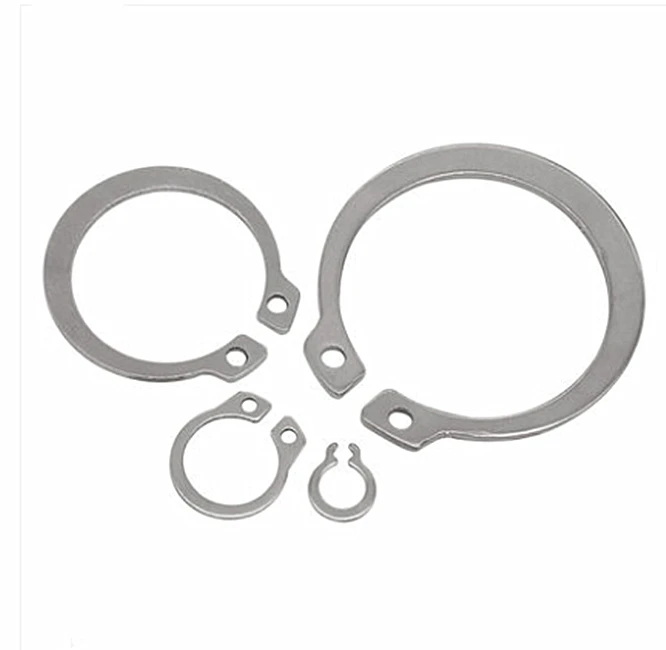 M28 M55 304 Edelstahl 304ss Frühling Washer DIN471 C Typ Snap Beibehaltung Ring Für 26mm 52mm Außerhalb externe Welle Sicherungsring