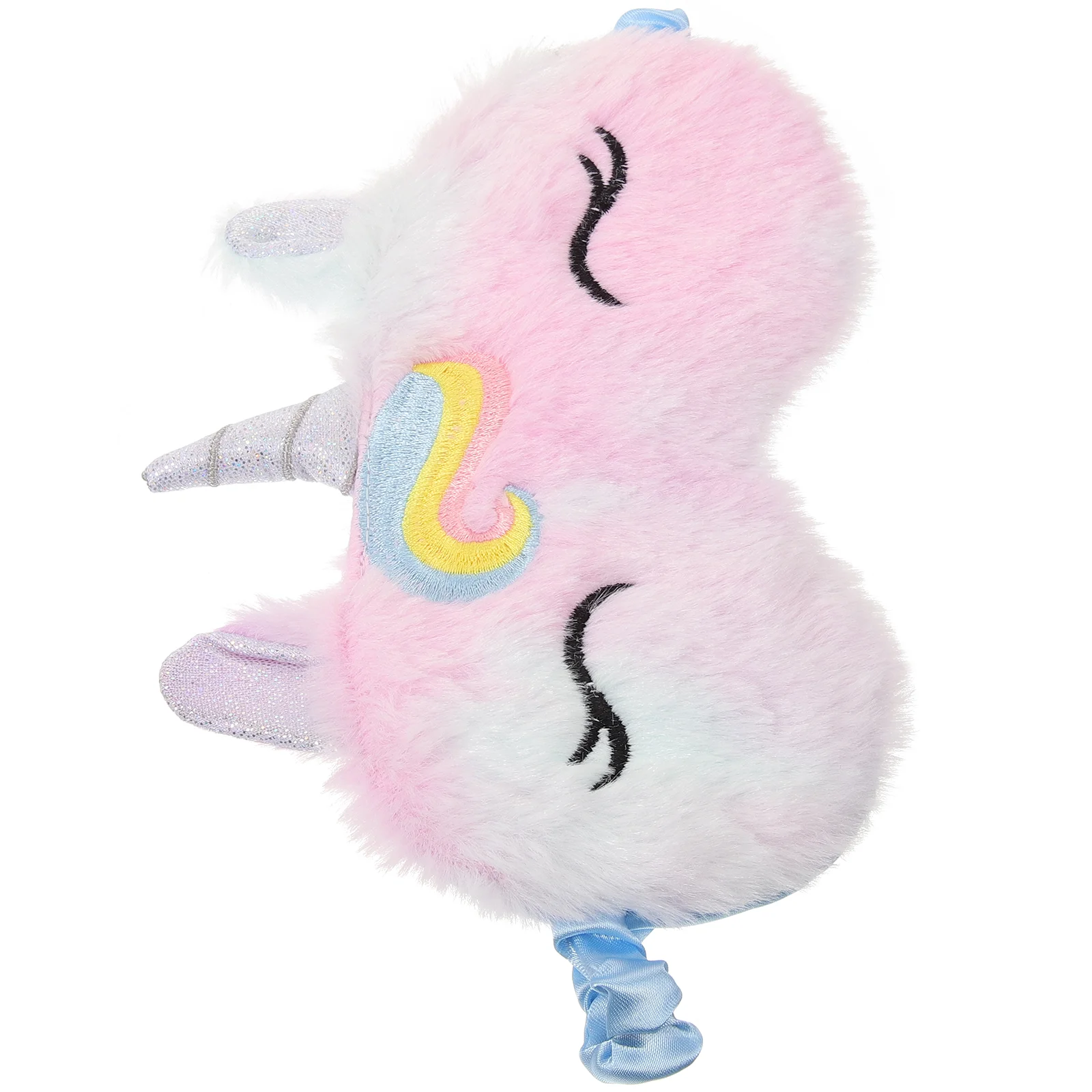 Plush Eye Mask Cover for Sleeping Comfortable Adorable Breathable Kid Practical Unicorn Shade Shadow 4