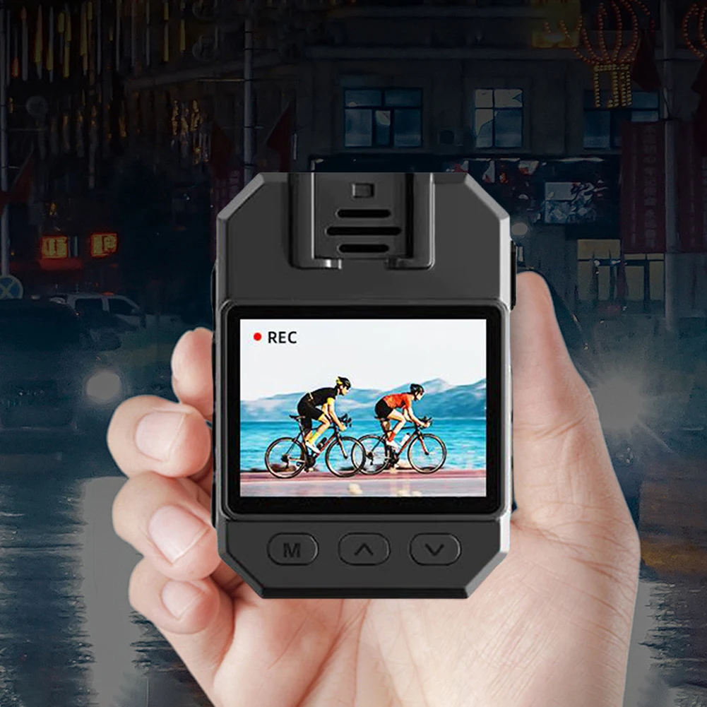 4K HD 1080P Body Cam Night Vision Mini Digital Camera Site Enforcement Recorder Portable Camcorders for Law Enforcement