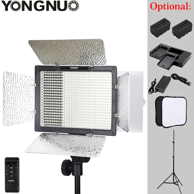 Yongnuo Yn600 Ii Yn600l Ii Led Studio Video Light 5600k White Panel