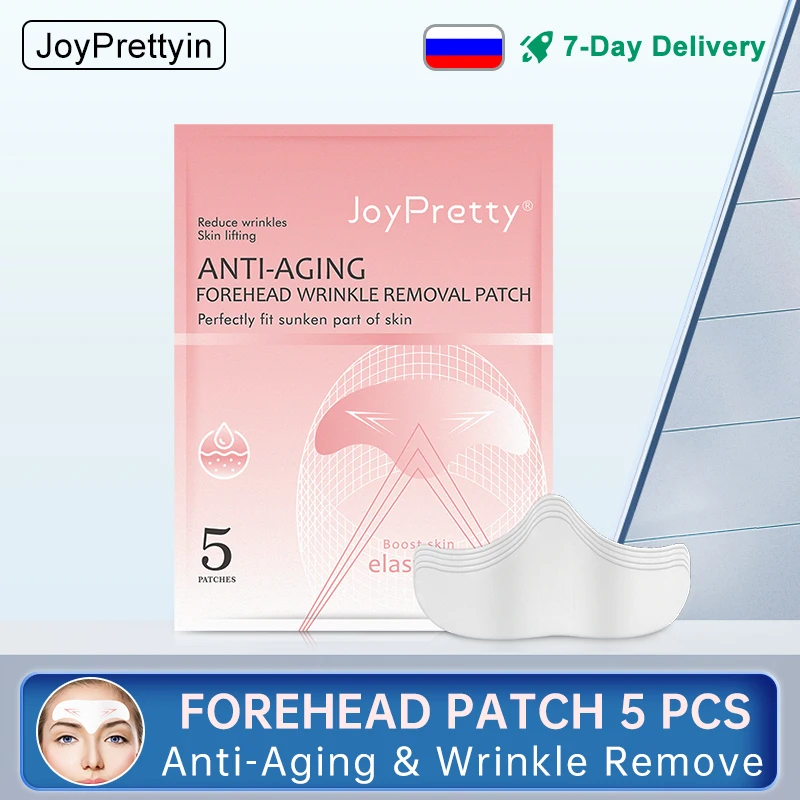 Forehead Wrinkle Patch Face Mask Skin Care Hyaluronic Acid Head Lines