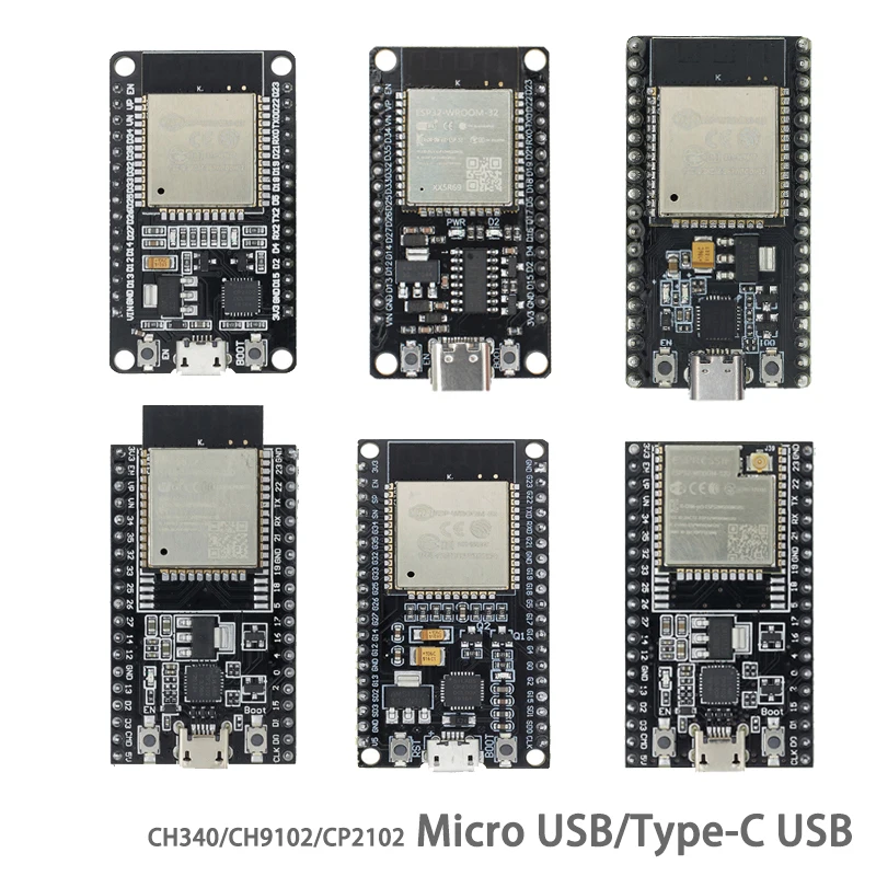 บอร์ดพัฒนา ESP32 WiFi + Bluetooth ประสิทธิภาพสูง