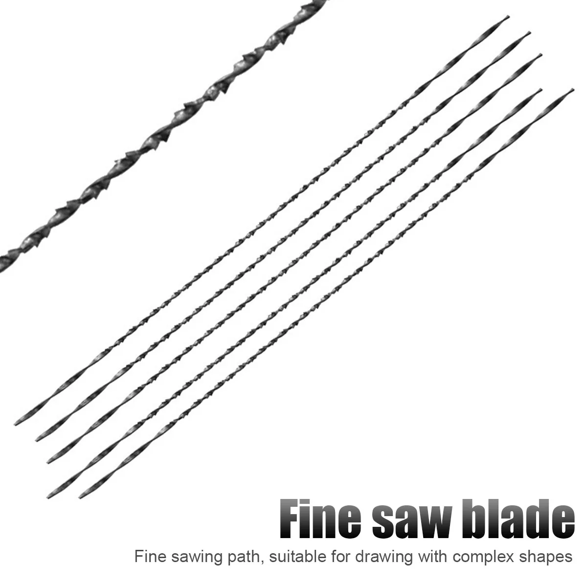 Coping Saw Heavy Duty Metal Hand Saw Fast Cutting Non-slip Hacksaw with 16 Replacement Steel Blade Woodworking Tool