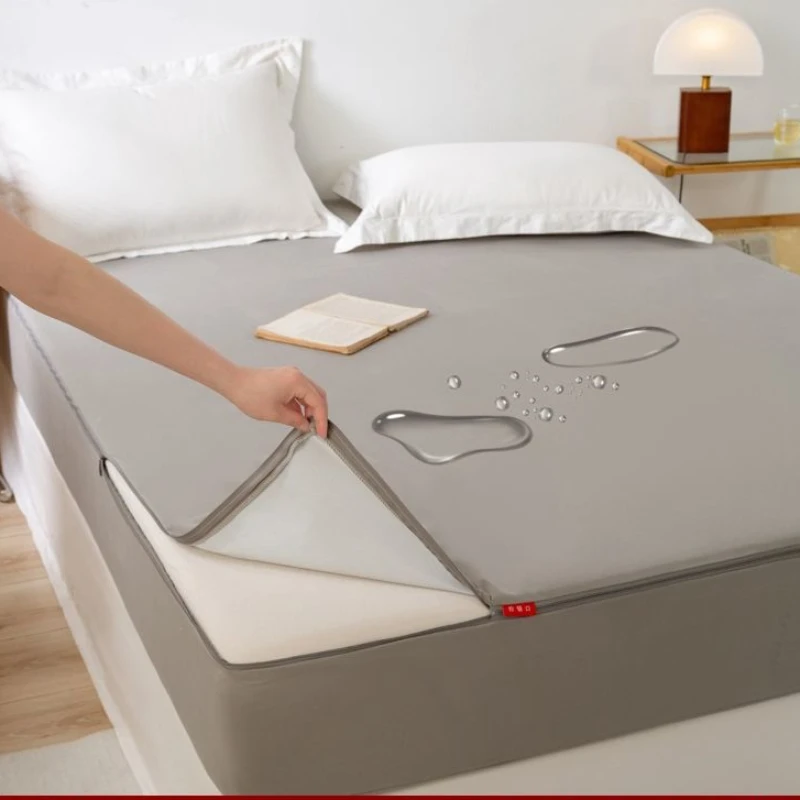 UsefulBedbugProofMattressCoversWaterproofFittedSheet6sided