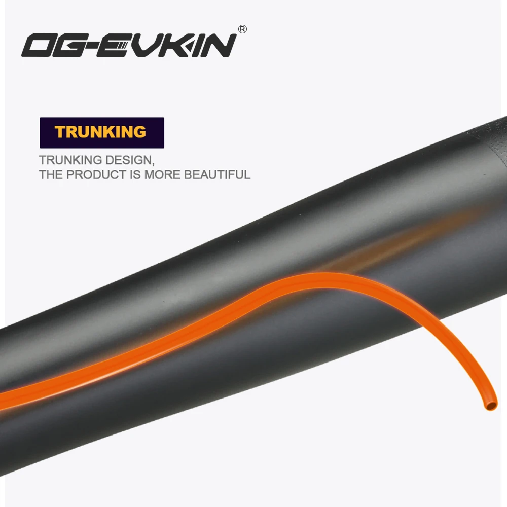 OG-EVKIN HB-011 Carbon Handlebar Road Bike Drop Bar Bicycle Handlebar Road Bike 31.8MM 380/400/420/440MM Bicycle Part bicycle accessories bicycle handlebar
