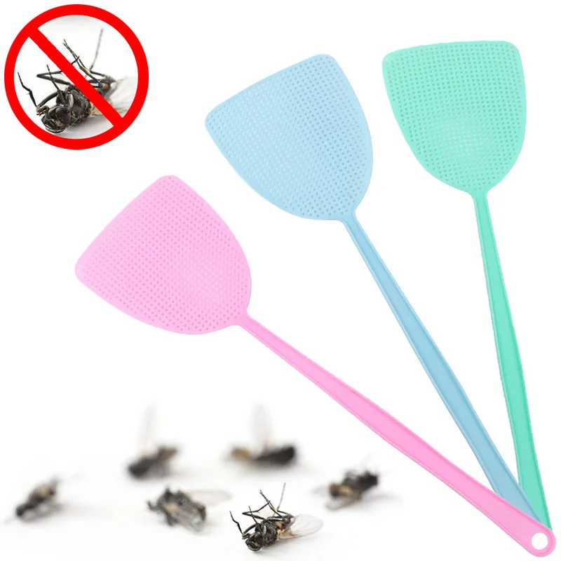 Mosquito Repellent Tool Fly Swatters Manual Fly Long Handle Fly