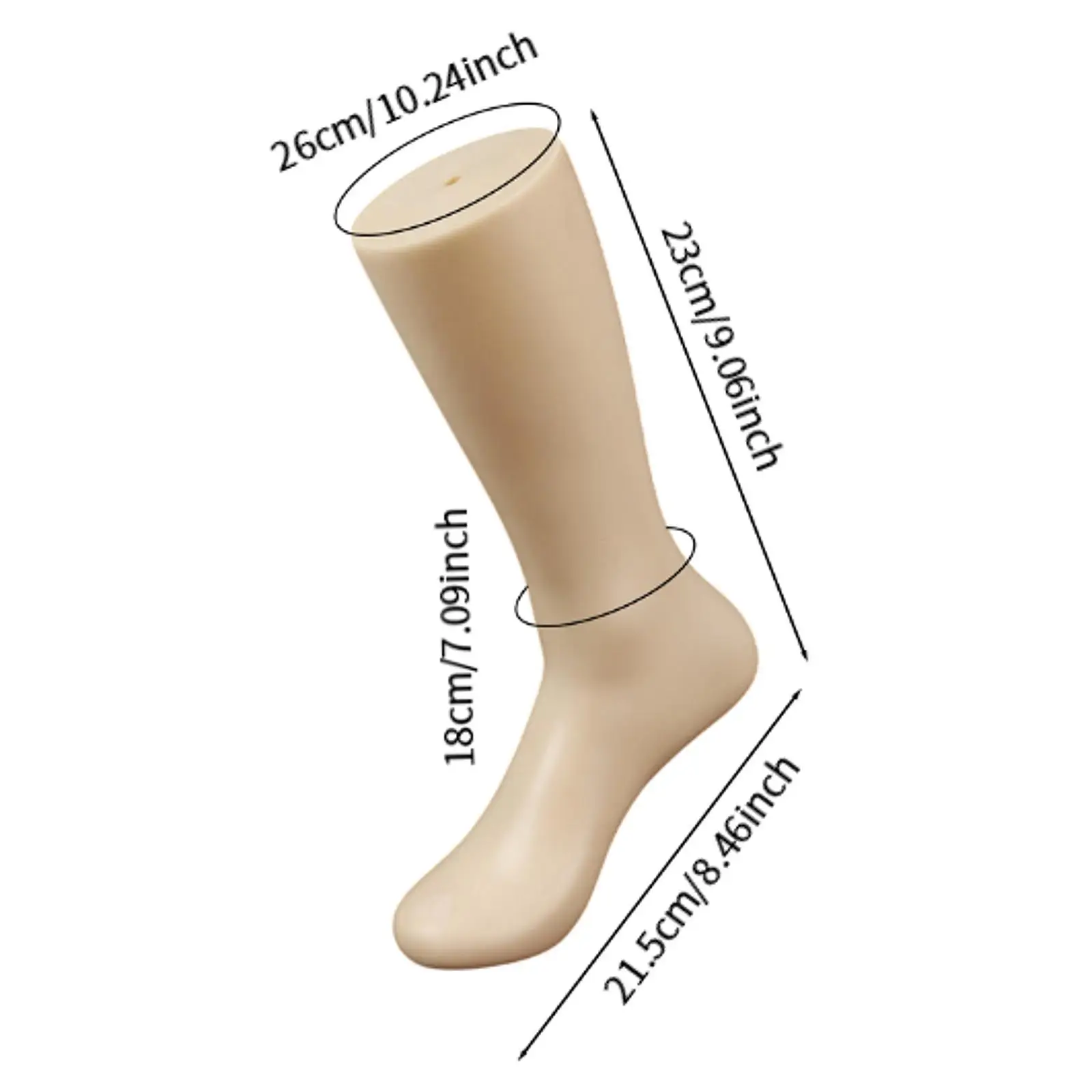 Sock Mannequin Foot Display for Kids Commercial Room Sock Foot Display Model