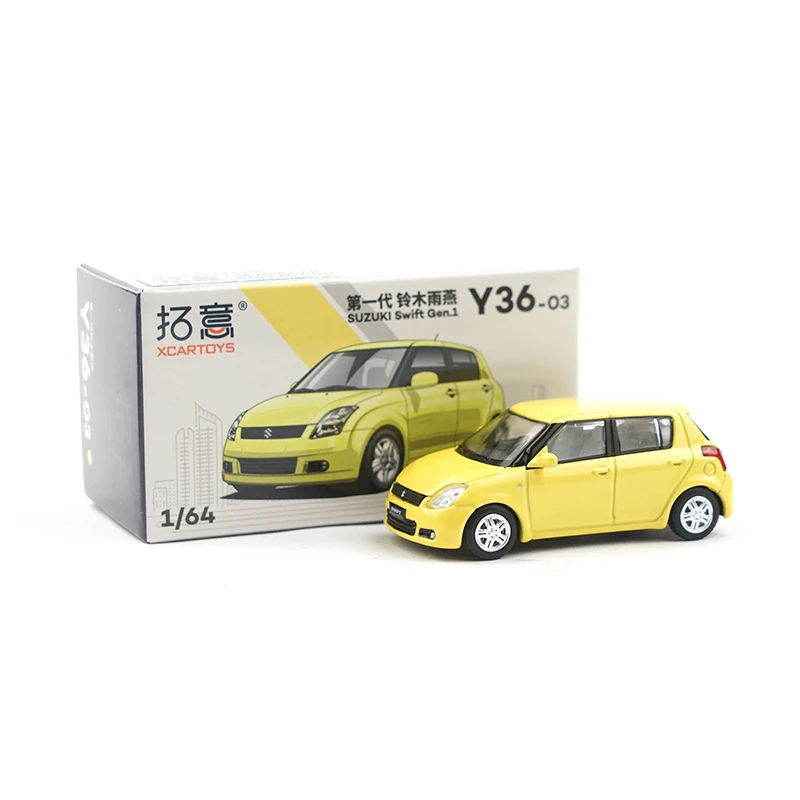1:64 Suzuki Swift Wagon-R Diecast Alloy&Plastic Model Car 4