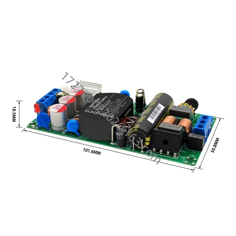 기존 72W AC/DC 전원 보드, 24V / 12V 조정 가능한 DC 조정 전원 모듈, 기기 및 장비용 전원 보드