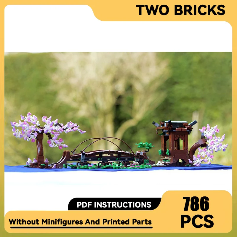 

Moc Building Block Temple of a Thousand Toads Model Ancient SceneTechnology Bricks DIY Assembly Street View Collaborate Toy Gift