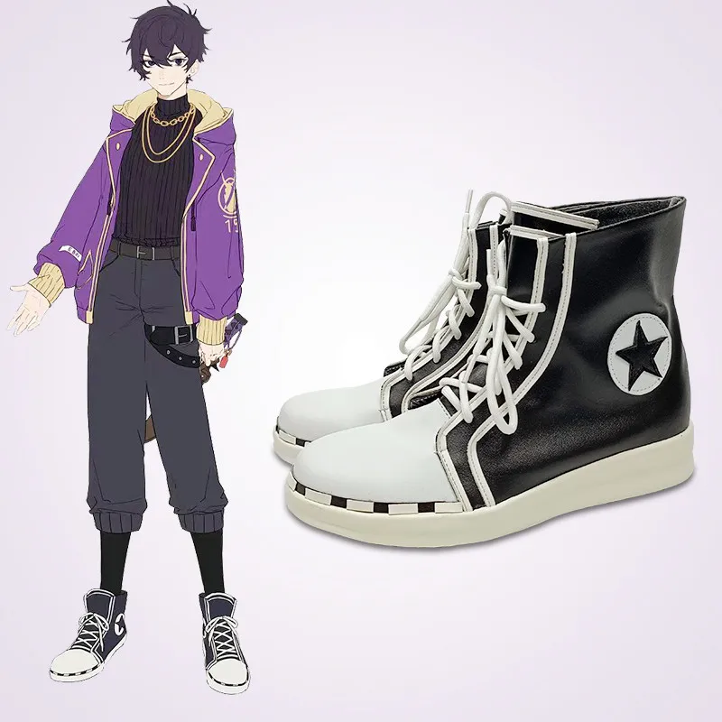 

Новинка Аниме HeavenCos Vtuber Hololive Shoto Shxtou ботинки для косплея Хэллоуин Dibuat Sesuai
