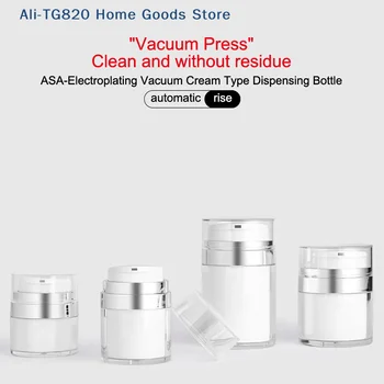 [TG820]15g/30g/50g/100g Vacuum Cream Bottle Press Lotion Bottle Face Cream Sub Bottle Lotion Bottle Without Straw 1