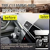 Versatile Car Interior Exterior Plastic Restorer-Refurbishing Repair Wax-Dust-Proof Polish for Dashboard, Tires Synthetic 1