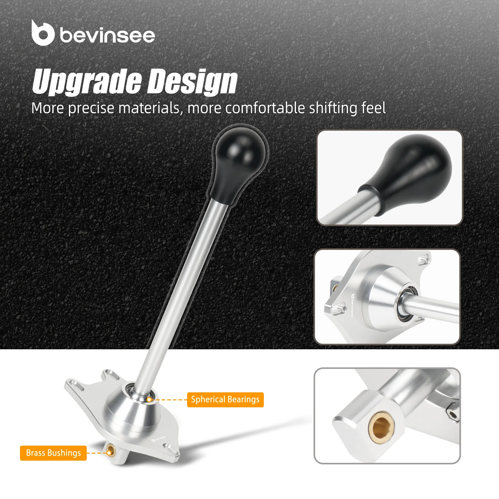 베빈시 수동 변속기 셀렉터 조인트 & 숏 시프터 키트 (BMW E90 E91 E92 E93 E81 E82 E87 E88 2006-2013년식)