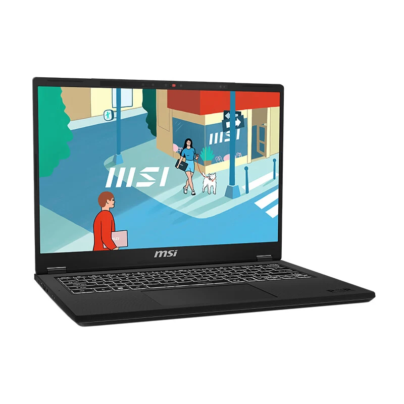 MSI 노트북 MSI 모던 14 인텔 코어 I5-13420H, 16 GB, 32GB, DDR4 RAM, M.2 SSD, 14 인치, 180 ° 개폐 PD 고속 충전 노트북 PC