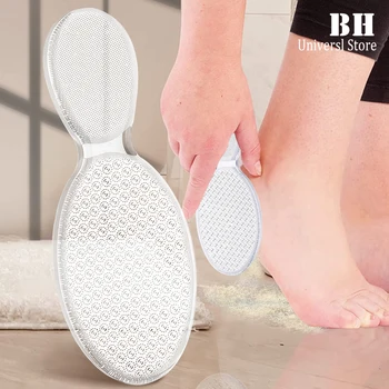 1 pz Nano Glass Double-sided Foot raspa Heel File Hard Dead Skin Callus Remover esfoliante Pedicure Care Foot File Tool 1
