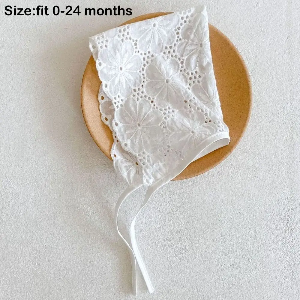 Cotton Breathable Soft Lace Mesh Hat for Kids