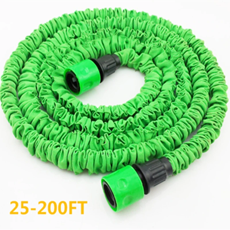 Magic Watering Hose Flexible Expandable Garden Hose Reels Water Pipe US EU Quick Connector Valve 25FT-200FT garden hose expandable magic hose expandable water hose water hose expandable hose