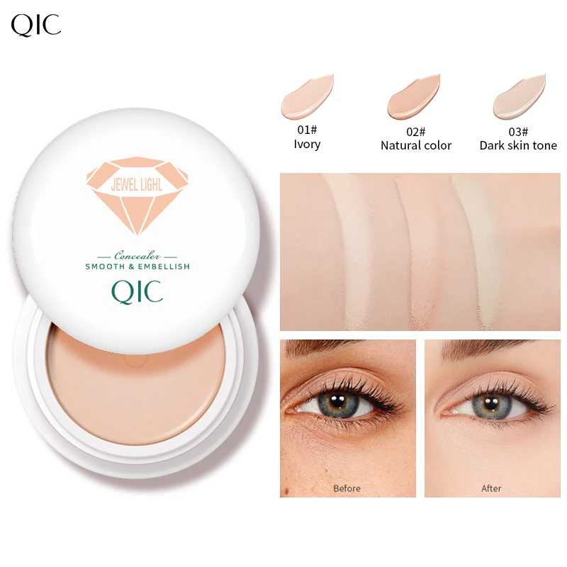 Face Freckles Foundation Concealer Pallet Long Lasting Full Coverage Dark Circles Corrector Contour Eye Prime Makeup