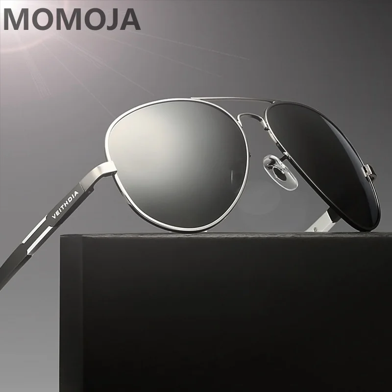 

Мужские модные поляризационные солнцезащитные очки MOMOJA из алюминиево-магниевого сплава зеркальные водительские солнцезащитные очки для рыбалки зеркало для вождения 6695