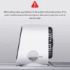 5V Home Mini Portable Air Conditioner 3 Colors Light Conditioning Humidifier Purifier USB  Humidification Cooler with Water Tank 3
