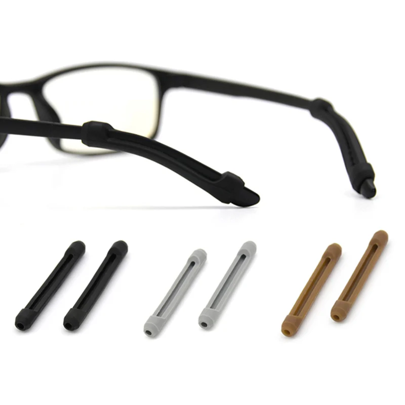 Soft Anti Slip Oorhaak Lenzenvloeistof Eyewear Accessoires Bril Siliconen Grip Tempel Tip Houder Spektakel Brillen Grip