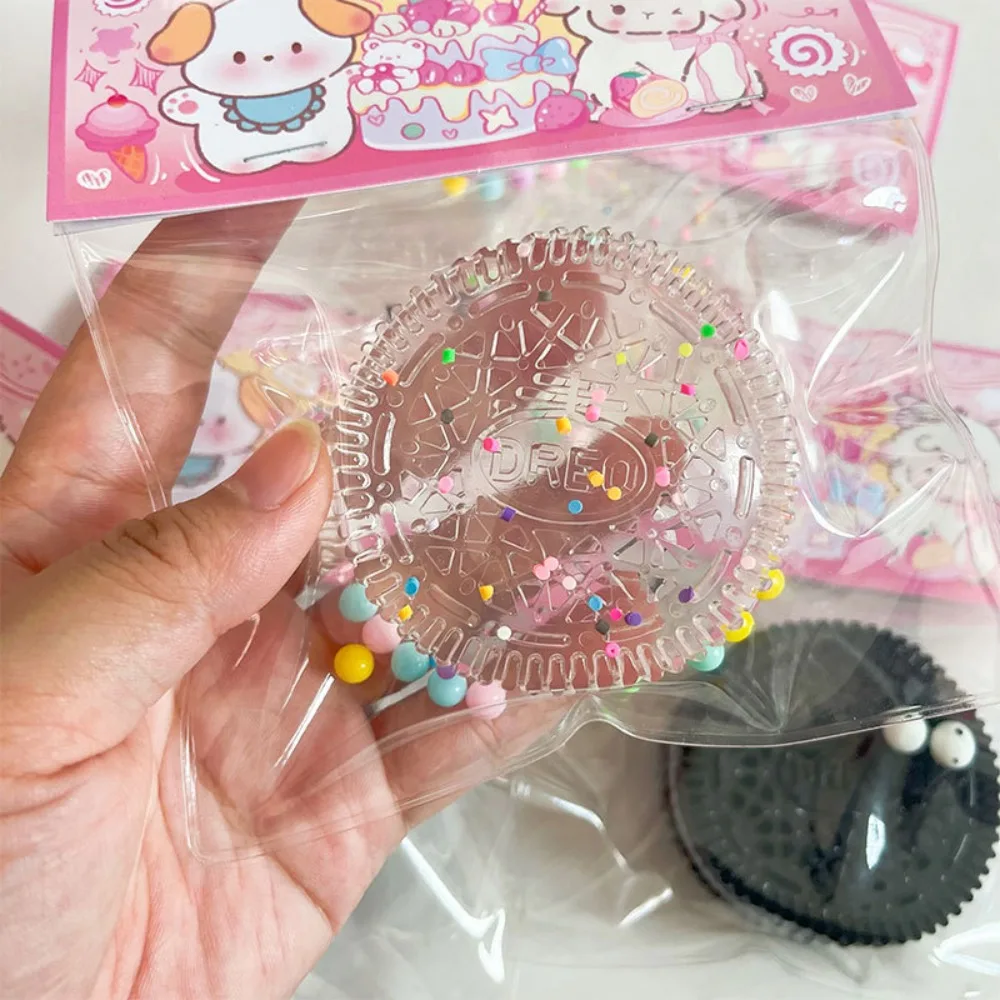 New Fidget Big Oreo Biscuit Pinching Toy Mochi Taba Food Play Squeeze Dessert Toys Cookies Chocolate Decompression Toy 4