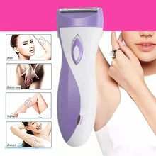 

Electric Ladies Hair Remover Shaver for Women Wet Dry Operation Electric Razor Cordless Bikini Trimmer Painless Underarm and Leg