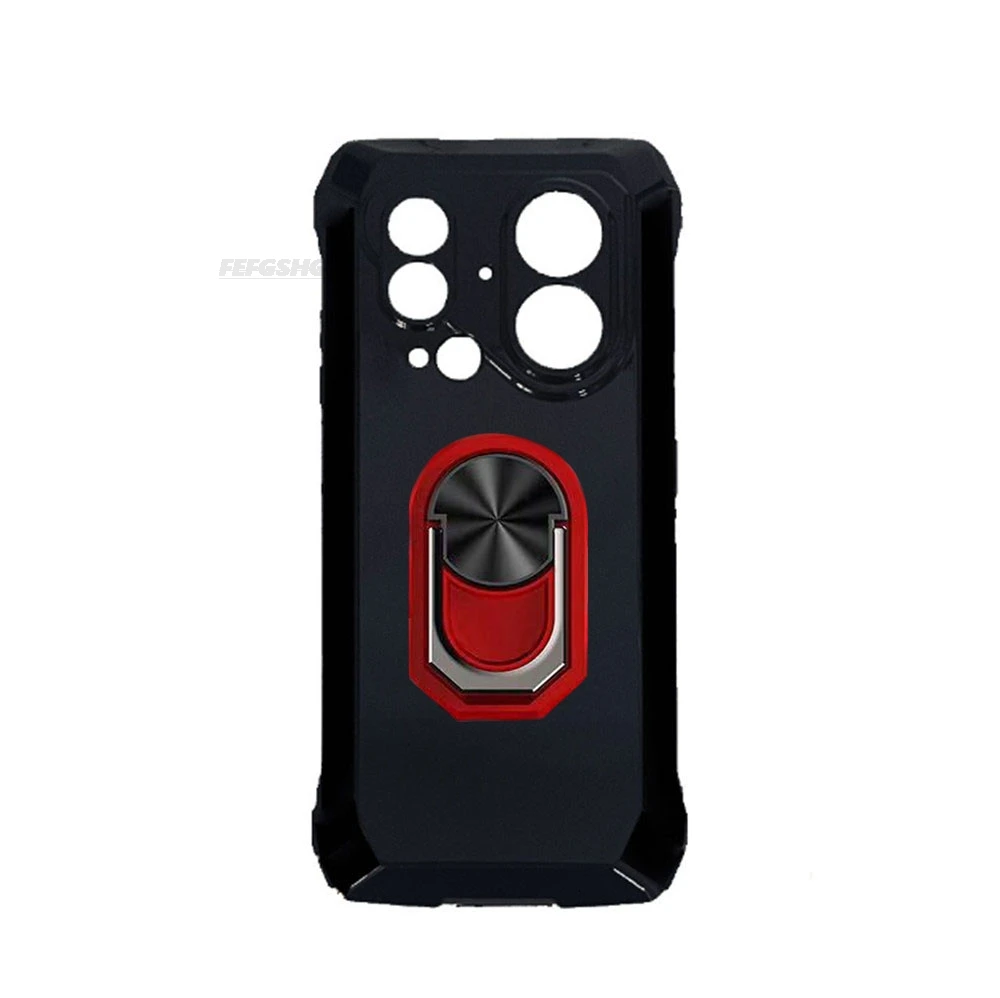 Blackview Oscal Pilot 6 - 6.78 Soft TPU Silicone Phone Case with Back Finger Ring and Bracket