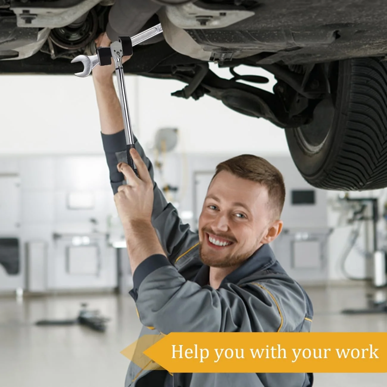 Wrench Extender Adaptor for 1/2 Inch Drive Wrench Extender Tool To Leverage Over Stubborn Nuts and Bolts Wrench Extension Aid